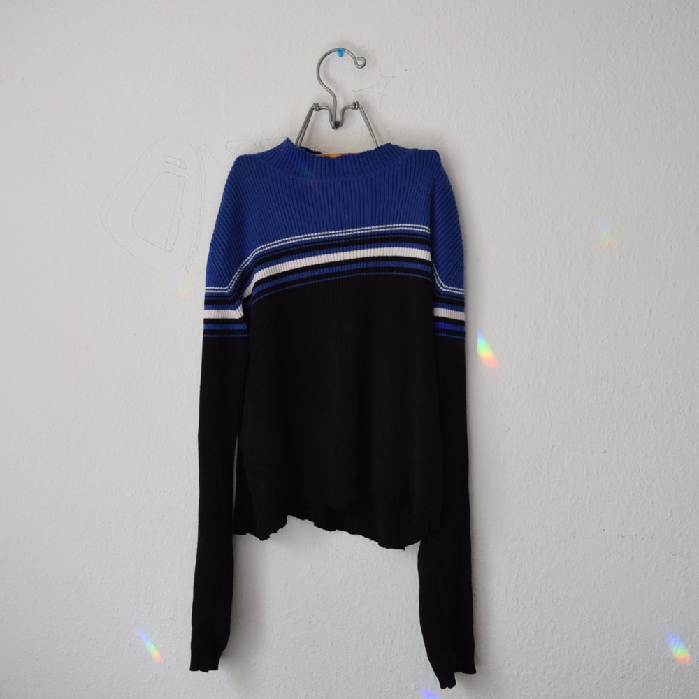 Karen Scott Cropped Vintage Sweater